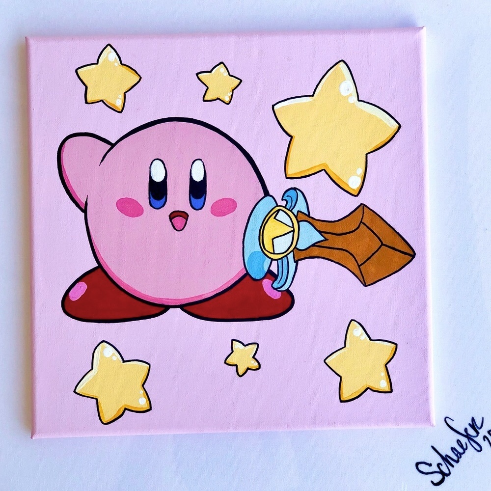 Fun Nintendo Game Character Painting!